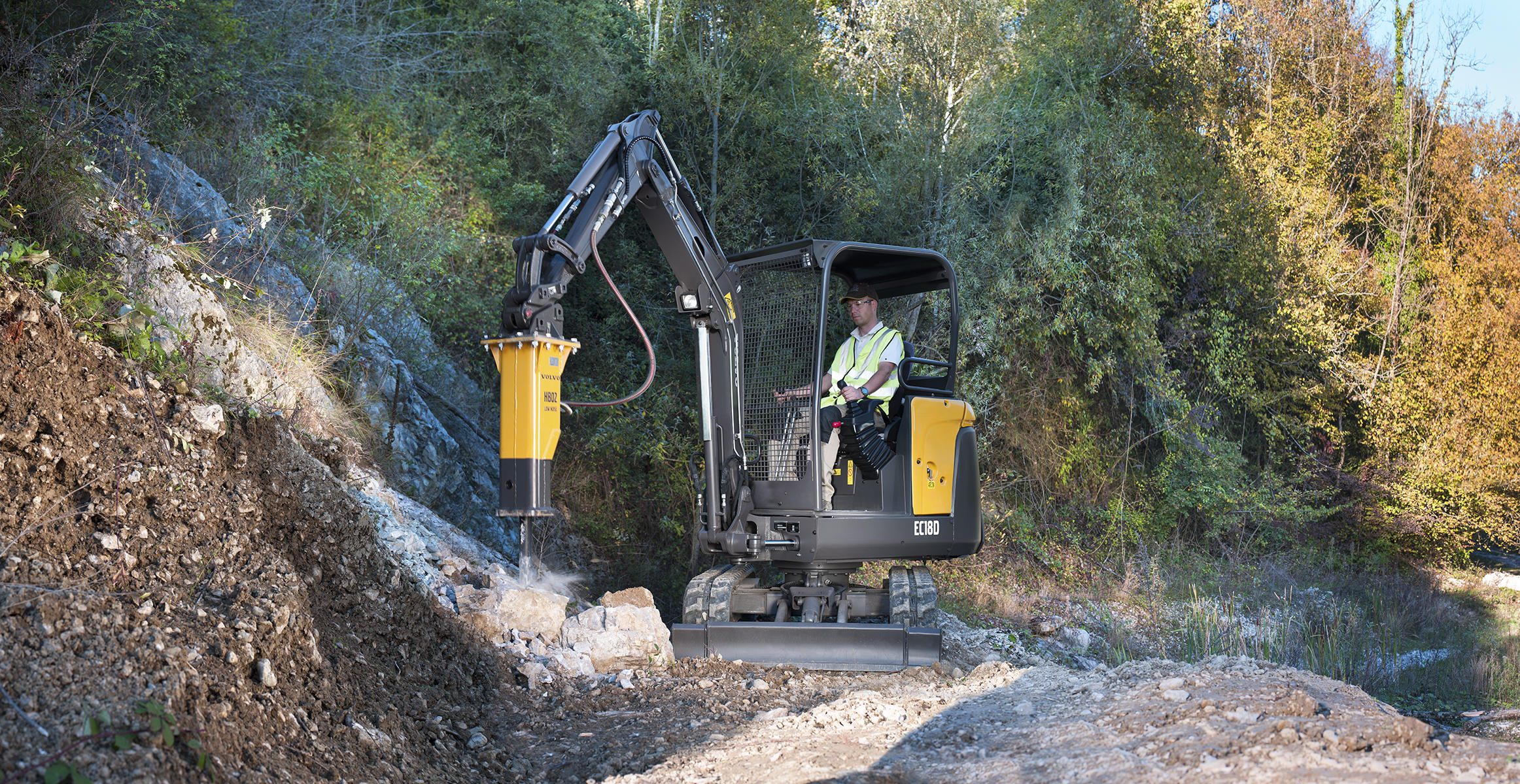 Gravemaskin belter diesel 1,1-2,0 tonn